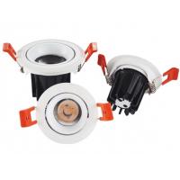 Buy cheap Adjustable Frame Led Recessed Ceiling Spotlights White Housing 15°/24°/38° Beam product