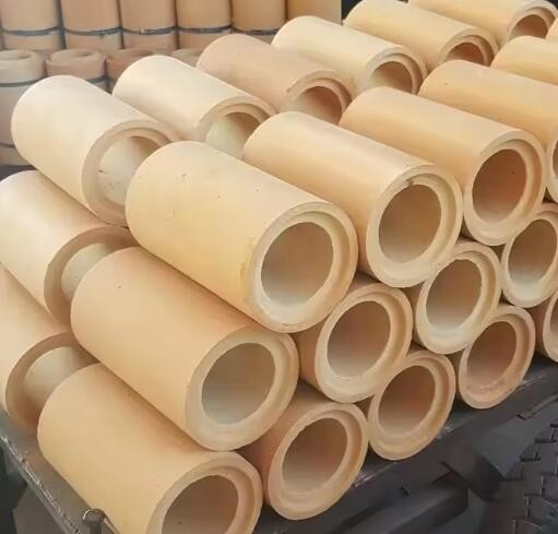 Quality Steel Irons Foundry Round Refractory Brick Funnel/Sleeve/Round/Square Alumina Fireclay Runner Brick Casting Nozzle Bricks for sale