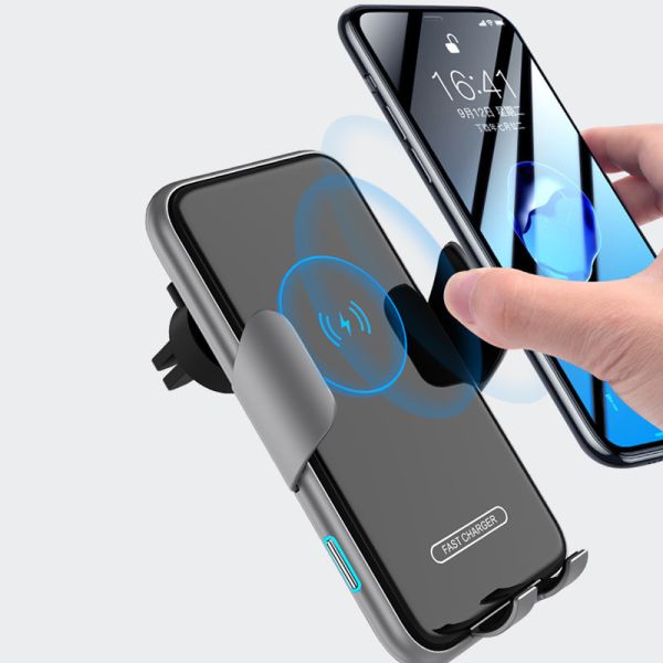 Buy cheap Automatic Fast 360 degree Car Magnetic Wireless Charger Phone holder from wholesalers