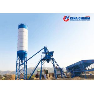 Buy cheap 25CBM/H HZS25 Concrete Batching Plant Mini batch mix plant from wholesalers