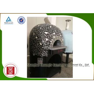 Italy Type Napoli Pizza Oven Natural Lava Rock Gas Heating , Black or Red