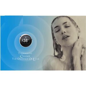 Compact Thermostatic Shower Control System , Digital Shower Temperature Control Water Saving