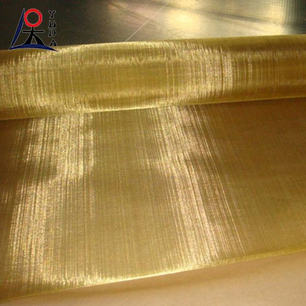 400 250 100 Mesh Plain Woven Pure Ultra Fine Copper Mesh Screen Cloth Fabric