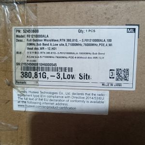 Buy cheap RTN380 Microwave 71-76GHz 81-86GHz OptiX RTN F81210000ALA 52450608 SLEMSITE17 02312MHV from wholesalers