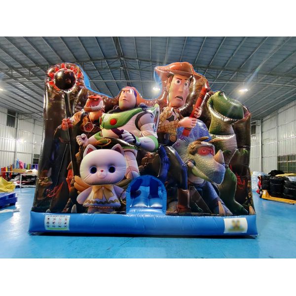 New Design Digital Printing Inflatable Bounce House With Slides Toy Story Inflatable Jumping Castle For Kids