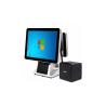 Terminal PC Based POS System Shock Moisture Proof Long Durablility LED Backlight for sale