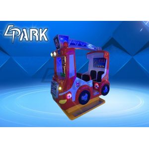 Buy cheap Coin Operated Children's Rides Amusement Fire Car Game Machine from wholesalers