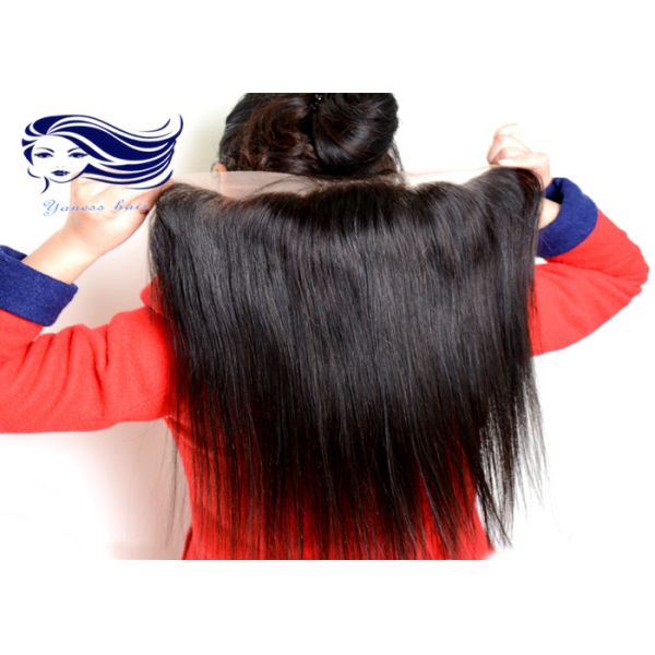 Buy cheap Unprocessed Virgin Lace Frontal Closure With Baby Hair Double Drawn from wholesalers