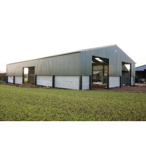 Buy cheap Industrial Prefabricated Steel Structure Warehouse Construction Farm Shed product