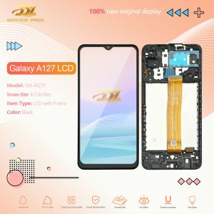 Buy cheap A127 lcd With Frame For  a127 Original New Service Pack Mobile Screen Display  A12 Nacho Touch Pantalla from wholesalers