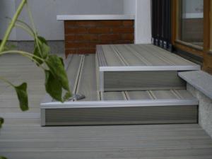 Buy cheap Mothproof WPC Decking Flooring Eco-friendly For Indoor Decoration product