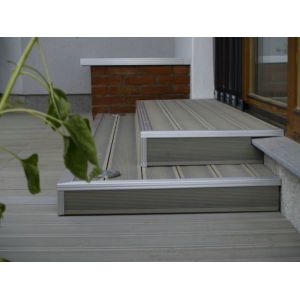 Buy cheap Mothproof Composite Decking Material , Eco - Friendly Wood Plastic Composite Board from wholesalers