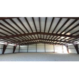 Buy cheap Economic Metal Frame Easy Assemble Prefab Steel Structure Hangar from wholesalers