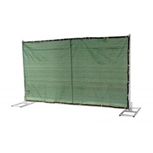 Buy cheap 6 foot x 12 foot chain link mesh temporary fencing panels with a 1 3/8" x 16GA and 2-3/8 inch temp fence from wholesalers