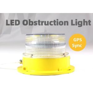 Buy cheap GPS Synchronization LED Obstruction Light OL200 IP68 ALC Control from wholesalers