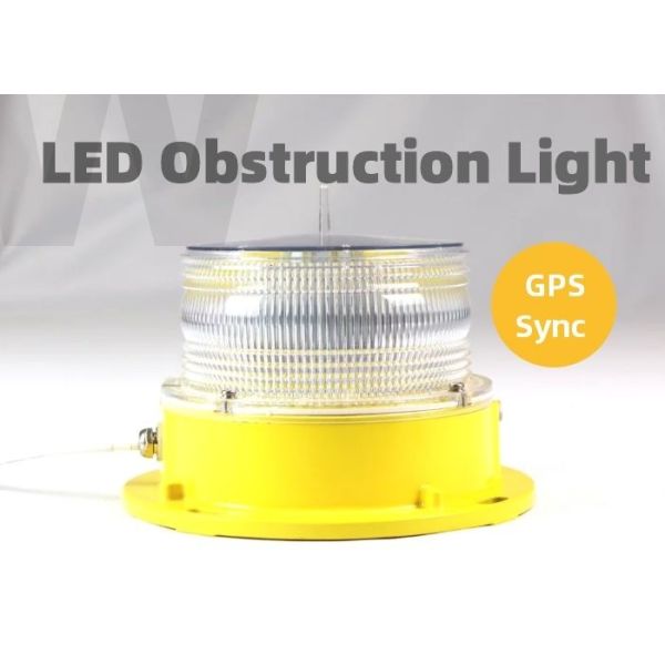 Buy cheap GPS Synchronization LED Obstruction Light OL200 IP68 ALC Control from wholesalers