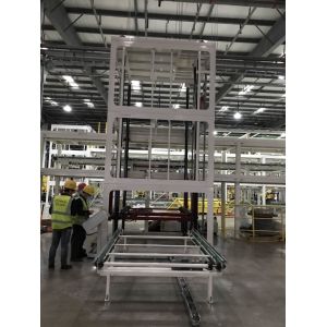 Buy cheap Single Phase 60HZ 5M Vertical Reciprocating Conveyor from wholesalers