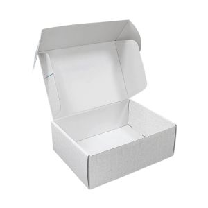 Buy cheap Custom Kraft Paper Cardboard Apparel Clothes Packaging Carton Mailing Moving Shipping Corrugated Boxes With Zipper Tear Tape from wholesalers