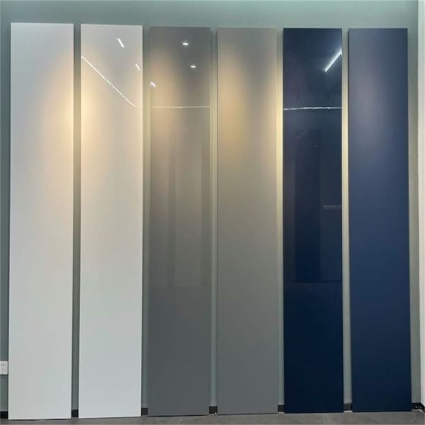 Buy cheap Double Side Gloss Melamine Board , Laminated Mdf Medium Density Fiberboard from wholesalers