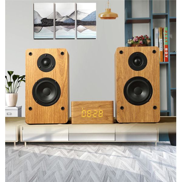 Buy cheap Rhythm Rechargeable Bookshelf Speakers with USB Connection and Music Function from wholesalers