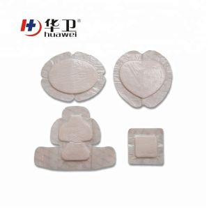 wet healing reduce pain Silicone dressing Diabetic wounds