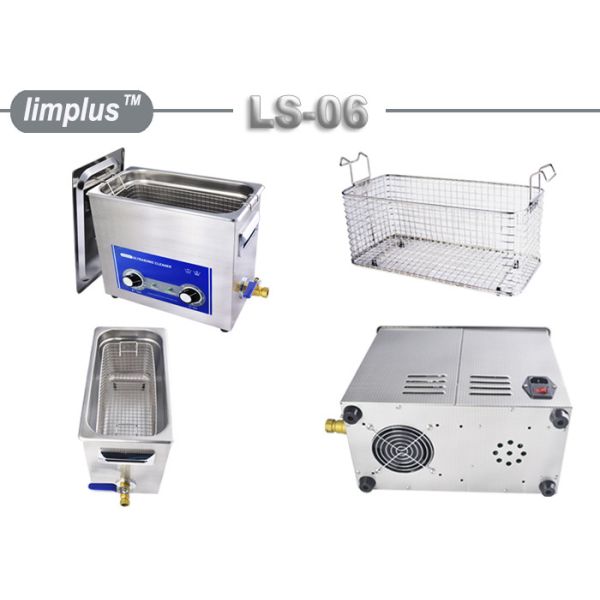 Quality Commercial 6.5liter Oil Remove Circuit Board Ultrasonic Cleaning Machine for sale
