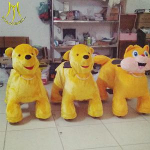 Buy cheap Hansel unicorn motorized plush animal zippy zoo rides children for shopping mall from wholesalers