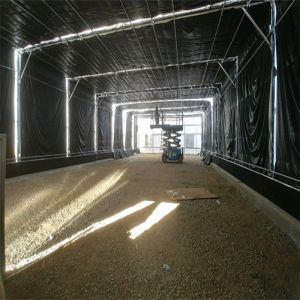 Auto Blackout Custom Fully Light Deprivation Agricultural Mushroom Greenhouse