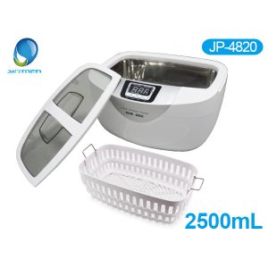 Buy cheap JP -4820 Portable White 2.5 Liter Professional Ultrasonic Jewelry Cleaner CE FCC Cetification from wholesalers