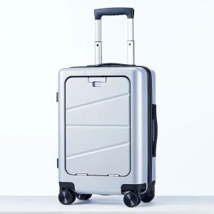 Abrasion-Resistant Multi-Functional Luggage with Soft Handle Combination Lock