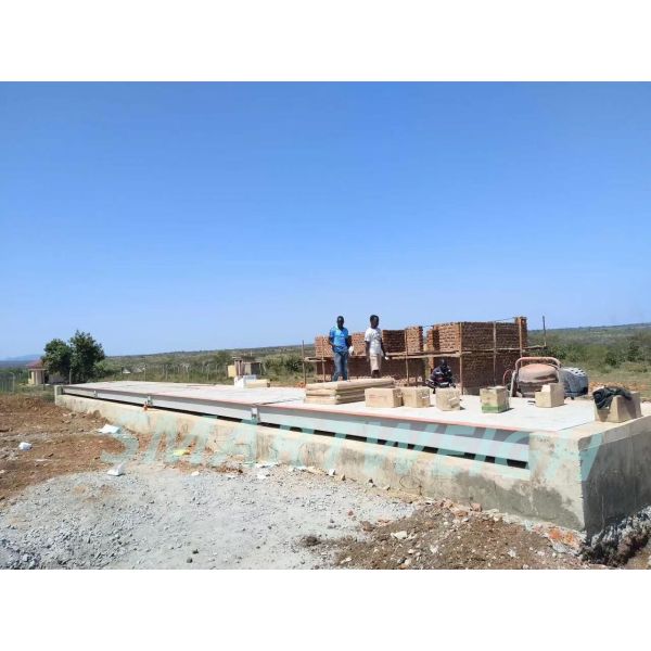 Quality Pitless 80T Customized Length Heavy Duty Weighbridge for sale