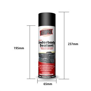 China Aeropak 500ml Undercoating Spray Paint 24pcs/Ctn For Car Care Products on sale