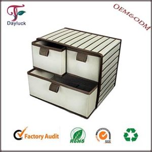 Buy cheap Fashional wooden cardboard home storage box from wholesalers