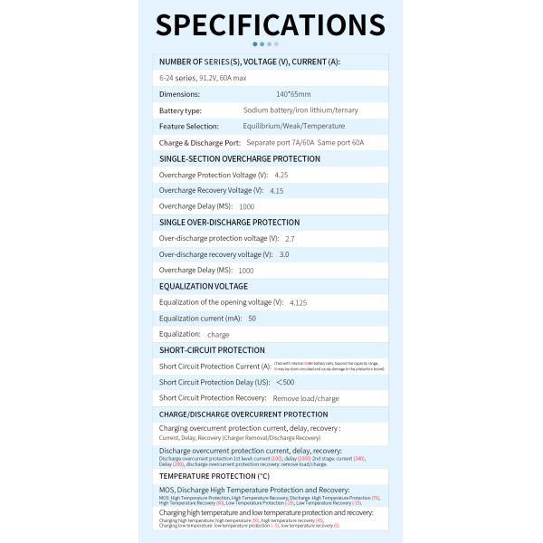 OEM 16S-24S Bms Board For Lithium Ion Battery Pack In Electric Scooter & Motorcycles