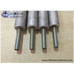 Buy cheap Alloy Sacrificial Anode Rod Of ASTM B418-95 US Military 18001K from wholesalers