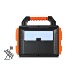 Portable solar mini power station energy storage power supply with USB/DC/TYPE-C