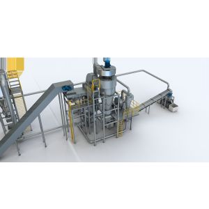 Buy cheap ISO Automatic Waste Tire Recycling System Multipurpose High Efficient from wholesalers