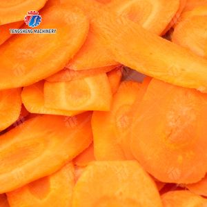 Buy cheap Double-head vegetable cutting machine conveyor belt can be removed Ginger Potato Carrot radish Taro Sweet potato Yam corn Saiko persimmon Leafy from wholesalers