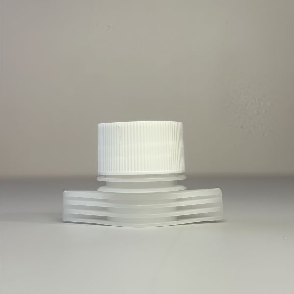 Quality 22mm PE Plastic Food Grade Portable and Durable Screw Cap Spout Lid for Beer Packaging with Foil Lids Portable Spouted Pouches for sale