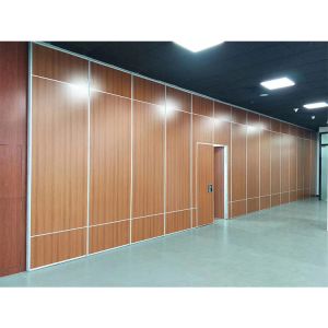 Hanging MDF Operable Partition Wall Systems / Classroom Acoustic Movable Walls