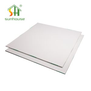 Buy cheap 595x595mm PVC Gysum Ceiling Board 8.5mm Pvc Plasterboard False Ceiling Panel for Interior Ceiling Decoration from wholesalers