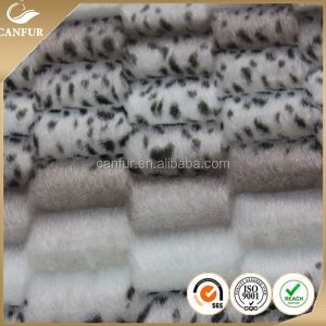 100% Polyester Knitted PV Plush Fabric with Yarn Count as Per Your Request