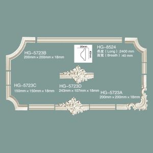 Buy cheap Polyurethane Panel Moulding Corner HG-5723 product