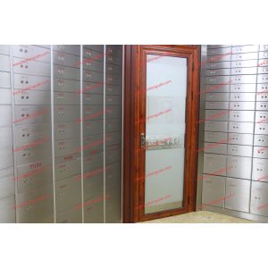 Buy cheap 10mm Stainless Steel Safe Deposit Locker Safe Deposit Box For Bank With Copper Key Lock And Inner Bond Box from wholesalers