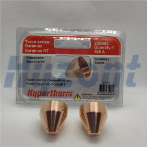 Buy cheap Hypertherm 220993 Shield 105 A Mechanized Plasma Torch Consumables from wholesalers