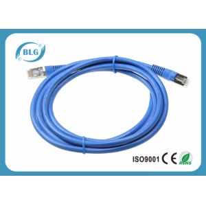Shielded Cat7 STP Ethernet Cable , RJ45 Cable Patch Cord 3M 5M Copper Material