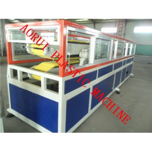 Buy cheap WPC Wall Panel / Decking Plastic Profile Extrusion Line 160-280kg/h from wholesalers