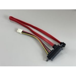 Buy cheap Slimline SATA Power & Data Cable Connector Harness – 7Pin Signal Cable with 4Pin Wire Power Connector for HDD / ODD / Server PCB from wholesalers