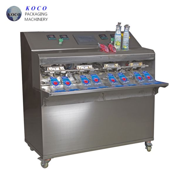 KOCO Preformed bag filling machine / It can provide customized packaging