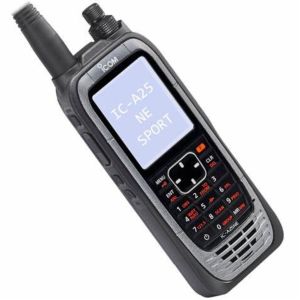 Buy cheap Hot Selling ICOM IC A25N VHF Air Band Transceiver Aviation Handheld Radio with 118~137MHz Frequency and IPX5 Water Resistance from wholesalers